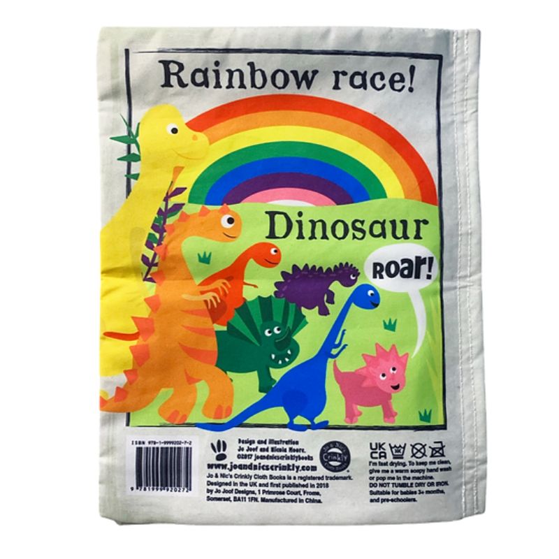 Jo & Nic's Crinkly Newspaper - Rainbow Dinosaurs